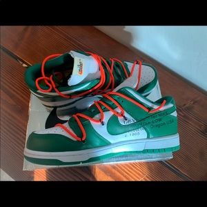 Nike Off-White x Dunk Low 'Pine Green'